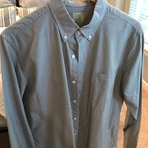 J Crew black and white button down